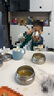 Olodo德國保溫飯盒抗菌316不銹鋼保溫桶大容量桶上班族多層保溫飯盒 五格【配保溫袋+便攜餐具】 曬單實(shí)拍圖