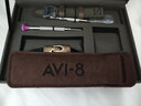 AVI-8飛行員手表男士英國空軍表石英男表防水夜光電子腕表禮物送男友 戰(zhàn)機儀表 酷黑盤AV-4056-03禮盒 43mm 表盤直徑 夜光指針顯示 曬單實拍圖