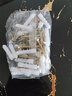 始駿 【膨脹管螺絲各100個】綠色塑料膨脹管漲塞脹塞墻塞膠塞膠栓膠粒 6mm白色螺絲膨脹管各100個 曬單實拍圖