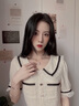 HR赫蓮娜輕奢四葉草項(xiàng)鏈女士時尚首飾品七夕情人節(jié)禮物送女友老婆 四葉草項(xiàng)鏈(白金色·白) 曬單實(shí)拍圖