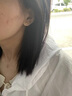 黛若黃金耳環(huán)女耳骨釘足金小巧迷你養(yǎng)耳洞愛心形真金彎鉤耳飾2025新 [單只*愛心]直針(約0.22g) 曬單實拍圖