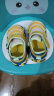 卡特兔儿童凉鞋夏季男童毛毛虫凉拖女宝机能鞋包头学步鞋XBF3黄色14.5cm 实拍图