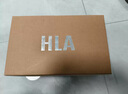 海瀾之家（HLA）男鞋休閑板鞋男春季防滑耐磨板鞋中青年時尚簡約百搭鞋子 黑色【中幫款 HAAXXM1EBF038】 43 曬單實拍圖