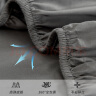 雅鹿·自由自在 加厚磨毛床笠 床套罩席梦思全包床垫保护套床罩1.5x2米 浅灰 实拍图
