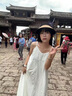 DAVEY MODE吊帶裙新款垂感壓褶長款女夏打底連衣裙寬松褶皺度假沙灘裙 黑色 L 【100-120斤】 曬單實(shí)拍圖