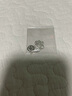 末言雨（MOYANYU）紅繩項鏈?zhǔn)宙湉?fù)古掛件s925銀泰銀平安喜樂吊墜新款飾品diy配件 銀色一個 曬單實拍圖