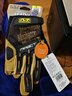 MECHANIX WEAR Framer超級技師露三指真皮防護路亞攝影露營(yíng)徒步手套工作騎行LFR 棕黃色 M 曬單實(shí)拍圖