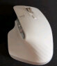 罗技（Logitech）MX Master 3S 无线蓝牙鼠标 人体工学 办公 静音鼠标 高端 珍珠白 带Logi Bolt无线接收器 实拍图
