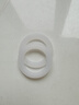 洗菜盆下水管通用硅膠密封圈配件廚房排水管橡膠水槽1.5寸2寸墊片 45mm白色硅膠加厚墊片 2個(gè)裝 曬單實(shí)拍圖