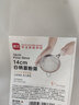 展藝 不銹鋼面粉篩 硅膠手持柄糖粉面粉篩子家用加厚網(wǎng)篩30目烘焙工具 14cm面粉篩 曬單實(shí)拍圖