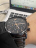 EMPORIO ARMANI阿瑪尼手表男士時(shí)尚商務(wù)男表多功能石英腕表新年禮物情人節送男友 AR1509（陶瓷表） 曬單實(shí)拍圖