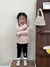 G.DUCKKIDS小黃鴨女童打底褲秋冬加絨加厚兒童褲子中小童棉褲女寶寶長褲外穿 黑色 90 尺碼1~2歲【 80-90cm】 曬單實拍圖