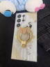 班羅爾 三星s24ultra手機(jī)殼三星S24保護(hù)套鑲鉆蝴蝶支架PC全包防摔輕奢可愛男女款 【白色】 三星Galaxy S24 Ultra 曬單實(shí)拍圖