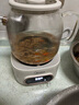 美的（Midea）花漾0膠水全玻璃全自動養(yǎng)生壺 辦公室多功能煮茶壺 燒水壺恒溫電熱水壺煮茶器花茶壺1L YS10B101 曬單實拍圖