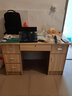 歐寶美職員電腦桌辦公桌單人簡(jiǎn)約臺式家用書(shū)桌寫(xiě)字臺柚木色1200*600*750 曬單實(shí)拍圖