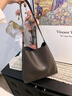 viney牛皮包包女包大容量水桶包輕奢單肩子母包生日禮物品牌送女友老婆 曬單實(shí)拍圖