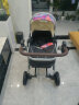 佳多美（jiaduomei） 婴儿推车可坐可躺折叠双向减震高景观婴儿车新生儿童宝宝手推车 珍珠白【尊享版】+餐盘 实拍图