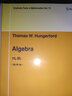 代數 GTM73數學(xué)研究 [美] T.W.亨格福德 世界圖書(shū)出版公司 曬單實(shí)拍圖