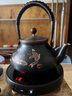艾瑩嘉 紫銅燒水壺家用純手工紫銅壺養(yǎng)生壺功夫茶具泡茶銅器煮茶電陶爐套裝復(fù)古 (蓮)紫銅燒水壺-黑款+胡桃木條紋爐 曬單實(shí)拍圖