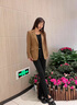 簡蜓西裝外套女2025春秋新款休閑外套修身小西服春季高級感上衣小個子 單件黑色西裝 M（建議：95-105斤） 曬單實拍圖