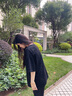 至唯 滿天星空廓形短袖T恤男款潮牌美式大碼衣服夏季寬松男士半袖體恤 黑色 XL【推薦125-145斤】 曬單實(shí)拍圖