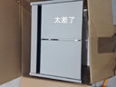 JMOWY新款太空鋁陶瓷一體洗臉盆浴室柜組合洗手盆小戶(hù)型衛生間洗漱臺盆 輕奢灰60CM-陶瓷一體盆-含全套 曬單實(shí)拍圖