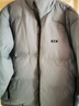 雅鹿反季羽絨服男短款2025秋冬季加厚青年面包服休閑時(shí)尚保暖冬裝外套 灰色 XL 曬單實(shí)拍圖