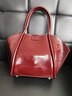 絲芙倫新年手提包可拆卸斜挎小包女時(shí)尚安哥拉紅真皮休閑子母包 安哥拉紅 曬單實(shí)拍圖