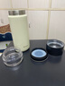 JOLEE茶水分離保溫杯陶瓷內(nèi)膽水杯男女士大容量生日禮物實(shí)用定制刻字 經(jīng)典白 (鈦茶隔+陶瓷內(nèi)膽)520ml 曬單實(shí)拍圖
