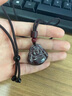 蒂海玉珠朱砂彌勒佛觀音吊墜項(xiàng)鏈原礦湘西真原石情侶掛件本命年辰砂高純度 觀音 男 曬單實(shí)拍圖