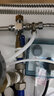 一靚全銅4分三通一進(jìn)雙出活接分水器分水閥太陽能熱水器一分二路接頭 A款：側(cè)邊單活接三通分水器【帶皮墊生料帶】 曬單實(shí)拍圖