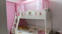 LINSY KIDS高架組合兒童床上下鋪雙層子母高低床女男孩LS196A1-D 1.2*2m 曬單實拍圖