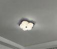 一格照明（YIGELIGHTING）全光譜中古風(fēng)復(fù)古主臥室吸頂燈兒童房臥室燈創(chuàng)意LED廣東燈具燈飾 全光譜_直徑40CM三色變光 曬單實(shí)拍圖