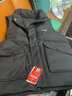皮爾卡丹（pierre cardin）馬甲新款2023男士冬季無(wú)帽立領(lǐng)羽絨背心外穿網(wǎng)紅馬夾加厚防寒 黑色 XL 曬單實(shí)拍圖