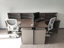 安美誠家具（ANMEICHENG FURNITURE）員工桌職員辦公桌椅組合卡座辦公室財務(wù)桌【面對面兩人位含椅】 曬單實(shí)拍圖