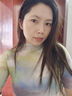 播春夏季新款滿版涂鴉修身版型半高領(lǐng)毛針織衫女DDQ2SD5236 L24青檸綠花 S 曬單實拍圖