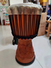 貝塔非洲鼓手鼓專(zhuān)業(yè)演奏打擊樂(lè )器10寸12寸印尼成人手拍羊皮翻毛大師鼓 標12翻皮八棱+加厚包+禮包 曬單實(shí)拍圖