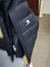 駱駝（CAMEL）輕薄羽絨服女防潑水90%絨子立領外套 J1W1PLN139B 幻影黑 S 曬單實拍圖