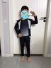 維多利亞旅行者兒童運動(dòng)套裝秋冬緊身衣訓練服足球籃球服跑步健身速干衣 曬單實(shí)拍圖
