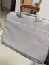 以諾電腦包手提單肩華為13.3英寸14英寸蘋(píng)果15.4英寸筆記本包女男簡(jiǎn)約 灰色 13.3英寸 曬單實(shí)拍圖