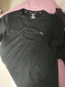 安踏（ANTA）短袖男t恤寬松薄款夏季新款透氣男裝修身運動(dòng)服半袖體恤男士上衣 基礎黑7139-6 L 曬單實(shí)拍圖