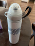 POLAR BOTTLE 美國(guó)北極熊騎行保冷咬嘴水壺雙層自行車運(yùn)動(dòng)公路山地越野 咬嘴式-藍(lán)白條(配防塵蓋) 710ml 曬單實(shí)拍圖