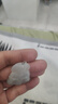 【贏夫人 】s925真銀吊墜扣頭diy鑲嵌蜜蠟玉石銀夾扣子翡翠玉墜扣銀夾扣頭女 DK5004  A05-203 曬單實拍圖