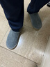 橫折鉤春秋季居家居棉包頭情侶室內(nèi)布藝月子家用男防滑冬季拖鞋女 灰色 29 【41碼-42碼 曬單實(shí)拍圖