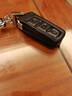 豫翎適用于大眾CC鑰匙包邁騰B7真皮鑰匙套邁騰B8遙控鎖匙扣高檔保護殼 J款黑色+扣）17款以前插鑰匙啟動(dòng) 曬單實(shí)拍圖