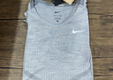 耐克（NIKE） 短袖男夏季新款DIR-FIT快干透氣跑步訓練健身運動(dòng)T恤半袖 白色/DIR-FIT快干/夜跑反光 L 曬單實(shí)拍圖