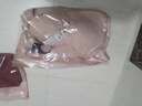 愛慕（Aimer）內(nèi)衣女無鋼圈背心式文胸薄款無痕聚攏穩(wěn)定承托抗菌 膚色文胸內(nèi)褲套裝 L (170) 曬單實拍圖