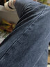 東方駱駝（EASTERN CAMEL）牛仔褲男秋冬季新款寬松潮流九分小腳休閑長(cháng)百搭褲子男士 306藍灰+306藍色 31 曬單實(shí)拍圖