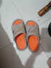 山野花溪（SHANYEHUAXI）拖鞋男款夏季外穿厚底防滑兩用男士涼鞋網(wǎng)紅踩屎感沙灘涼拖大碼 卡其【常規版】-41330 41 曬單實(shí)拍圖