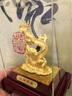 錦呈祥鍍金金龍擺件工藝品生肖龍吉祥物擺放老板辦公室客廳裝飾定制禮品 龍騰四海(大號) 曬單實拍圖